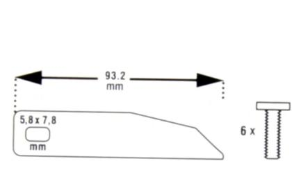 Blade for Brill 122-297